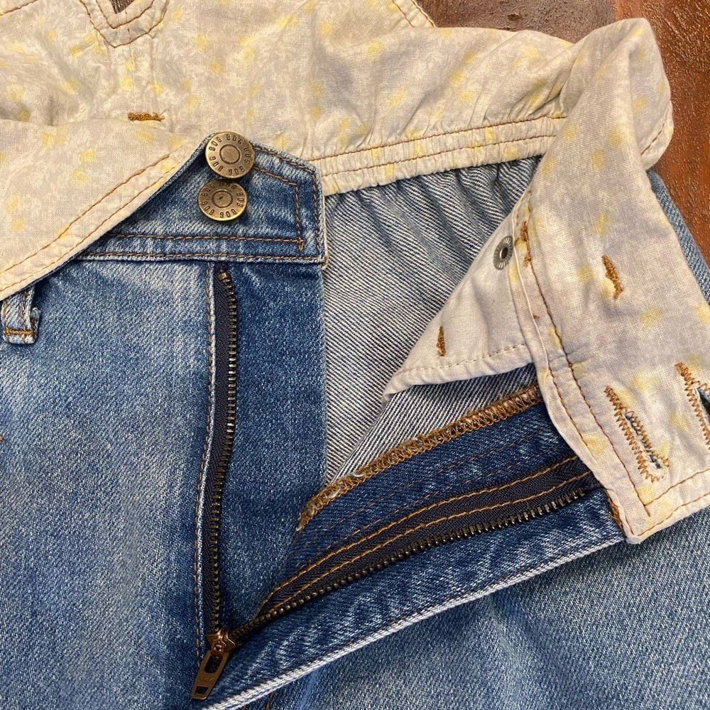 BDG Urban Outfitters Jeans Fold Over Paper Bag High Waist Mom Y2K Size 26 - Picture 6 of 11